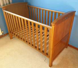silver cross dorchester cot bed